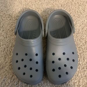 Gray Crocs